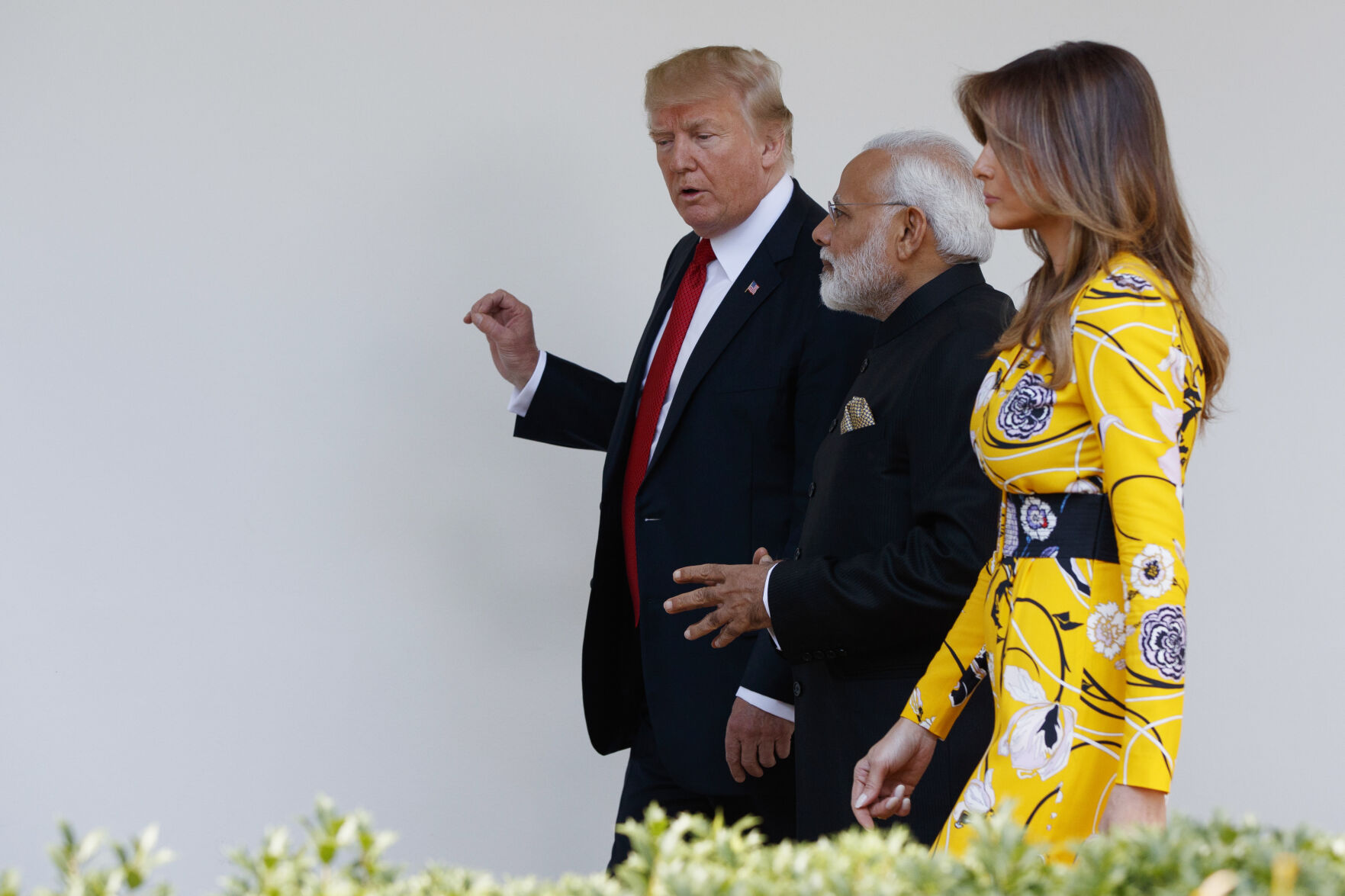 Trump One Year Melania Fashion